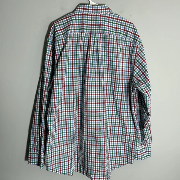 Vineyard Vines Classic Fit Tucker Shep & Ian Button Down LS Plaid Shirt Sz XL - Picture 7 of 9
